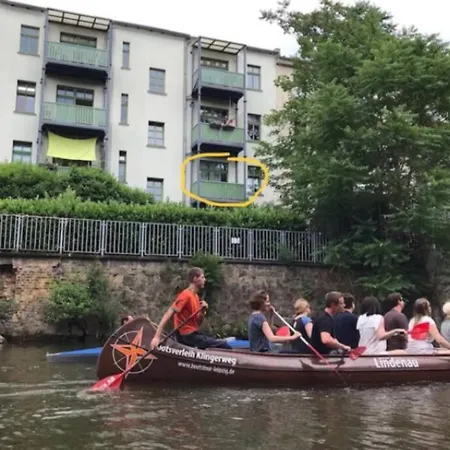 cozy flat with at the water - gemütliche Wohnung direkt am Wasser * Leipzig
